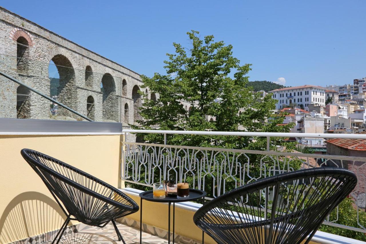 Under The Aqueduct Boutique House Apartment Kavala Bagian luar foto