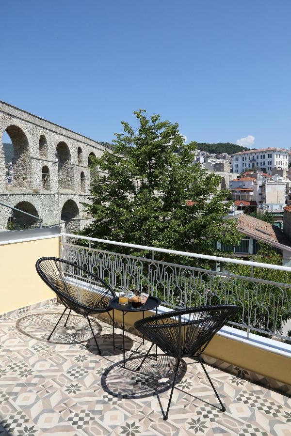 Under The Aqueduct Boutique House Apartment Kavala Bagian luar foto