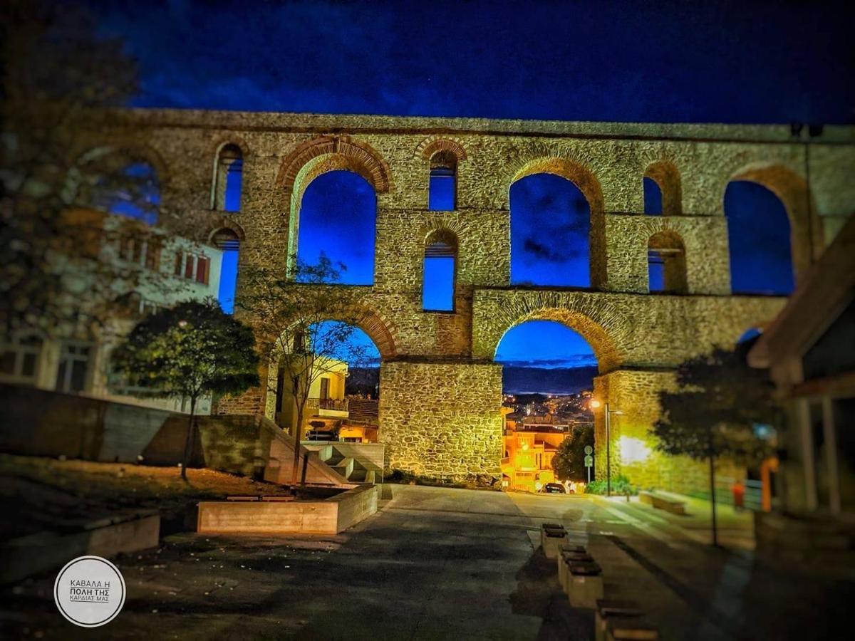 Under The Aqueduct Boutique House Apartment Kavala Bagian luar foto