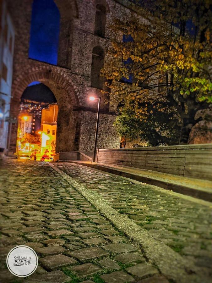 Under The Aqueduct Boutique House Apartment Kavala Bagian luar foto
