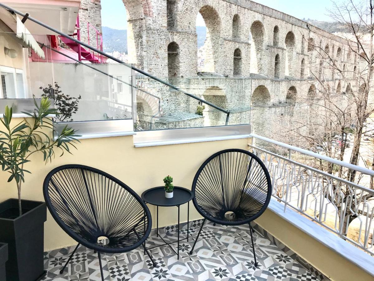 Under The Aqueduct Boutique House Apartment Kavala Bagian luar foto