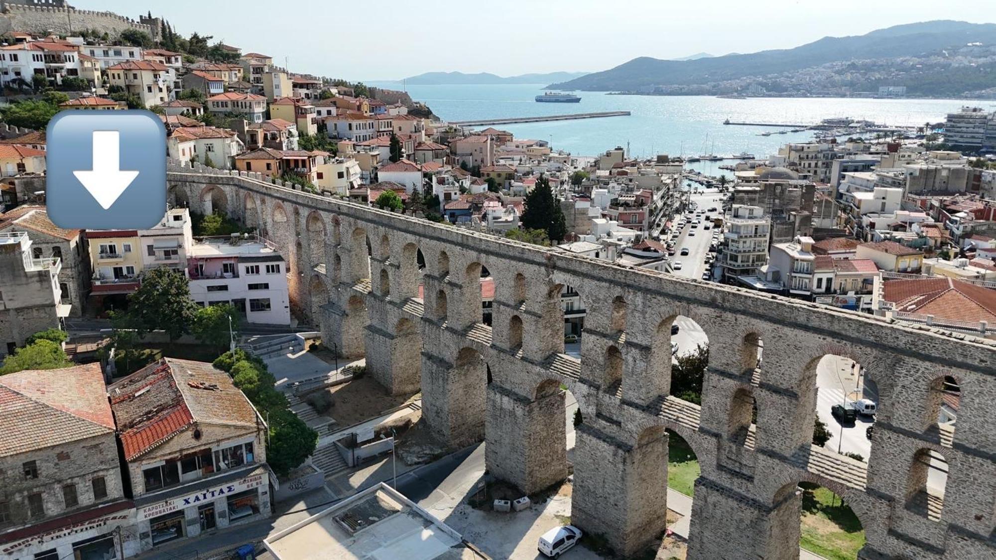 Under The Aqueduct Boutique House Apartment Kavala Bagian luar foto
